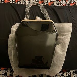 Black Coffin shaped purse ⚰️